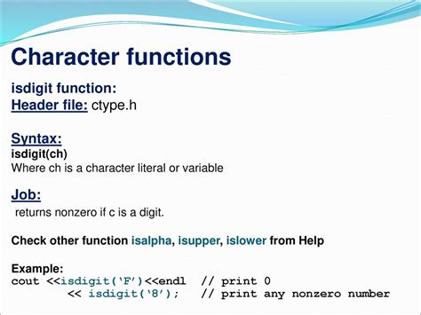 isdigit in c header file.